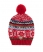 POPPY RED Superdry Lapland Bobble Hat