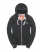 CHARCOAL MARL/FLURO GREEN Superdry Orange Label Zip Hoodie