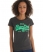 charcoal marl/fluro green