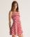 ribbon red/creme streifen