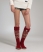LODGE RED/OATMEAL Superdry Chalet Socks