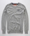 GREY MARL/FRENCH NAVY Superdry Classic Vee Knit