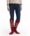 LODGE RED/OATMEAL Superdry Chalet Sock