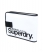 WHITE/BLACK Superdry Tarp Wallet