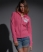 ROSE PINK Superdry Oval Summer zip-hood