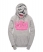 GREY MARL/FLURO PINK Superdry Union Hoodie