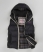 BLACK Superdry Hooded Lite Gilet
