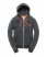 CHARCOAL MARL/FLURO ORANGE Superdry Pop Colour Zip Hood
