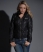 BLACK Superdry Ramona Leather jacket