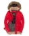 RED Superdry Alpine Bomber Jacket
