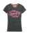 CHARCOAL MARL Superdry Ticket Type T-shirt
