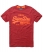 red marl/fluro orange