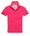 PUNK PINK/GUTTER GREY Superdry Classic Pique Polo