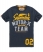 NAVY/BECKS GOLD/NASSA GREY Superdry Red Star T-shirt