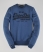 CHINÉ BLEU FONCÉ Superdry Top à col rond Preppy Vintage