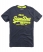 CHINÉ MARINE/JAUNE FLUO Superdry T-shirt marquage Vintage