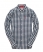 halaxton navy gingham
