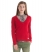 CRIMSON Superdry Harrow sweater met V-hals