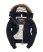 french navy/cream
