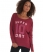 DEEP RUBY MARL Superdry Number Burnout T-shirt