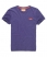 deep purple marl/fluro orange