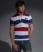 FRENCH NAVY/WHITE/WAX RED Superdry Rugby Tens polo