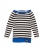 navy/creme streifen