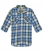 warner blue check