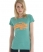 cool green marl Superdry Vintage Entry T-Shirt