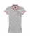 GREY MARL/FLURO PINK Superdry Tipped Collar Polo
