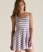 cream/dusky purple ahoy stripe