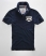 ECLIPSE NAVY Superdry Polo en piqué motif appliqué