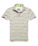 GREY MARL Superdry single stripe polo