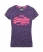 polo purple marl/fluro pink