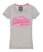 grey marl/fluro pink