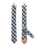 halaxton navy gingham