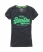 navy marl/fluro green