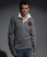 DARK MARL Superdry Heavy Semester Rugby top