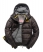 ARMY / MUSTARD Superdry Hooded Puffer Jacket