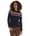 DEEP PURPLE Superdry Hamina Fairisle Crew