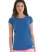 WHITE BLUE MARL Superdry Vintage Pocket T-shirt