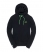 dark navy/fluro green