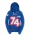 NEW ROYAL Superdry 74 Block Hoodie