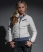 WHITE Superdry Speedway Leather jacket