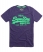 polo purple marl/fluro green