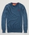 bleu roi/rouge profond Superdry Pull vintage col en V