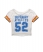 BLANC CASSÉ Superdry T-shirt coupe football