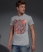 GREY MARL Superdry Rawhide Western Foil Tee