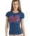 ENSIGN MARL Superdry Warrior Flock T-shirt