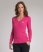 PUNK PINK Superdry Klassieke gebreide trui met V-hals